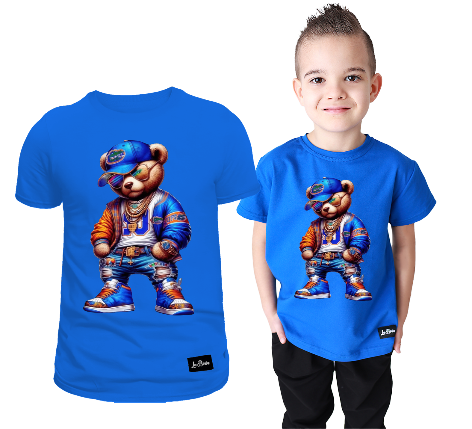 Koszulka Dziecięca T-shirt Habrowy dla Chłopca Miś